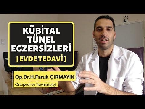 Kübital Tünel Egzersizleri | Elde Sinir Sıkışması Hareketleri [Evde Tedavi]