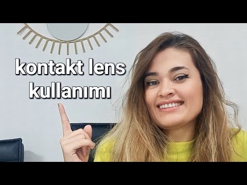 Kontakt lens nasıl kullanılır?