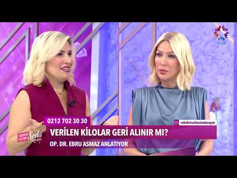 Op. Dr. Ebru Asmaz Canlı Yayında Seda Sayan’ın Konuğu: Yutulabilir Mide Balonu İşe Yarıyor mu?