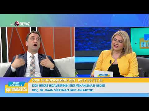 BEYAZ TV / SONAY GÖKHAN'LA BU CUMARTESİ / DOÇ.DR.KAAN SÜLEYMAN IRGIT - ORTOPEDİ VE TRAVMATOLOJİ UZM.