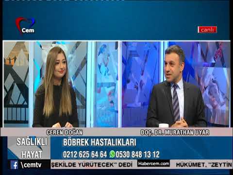 Sağlıklı Hayat - Böbrek hastalıkları -Nefroloji Uzmanı Doç Dr Murathan Uyar