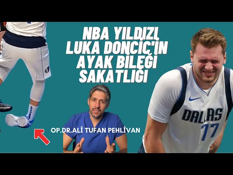 NBA Oyuncusu Luka Doncic'in Ayak Bileği Burkulması(Sakatlığı)